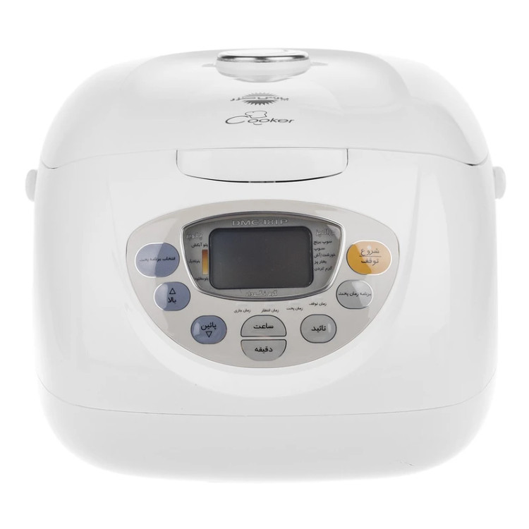 پلوپز 8 نفره دیجیتال پارس خزر مدل DMC-181P